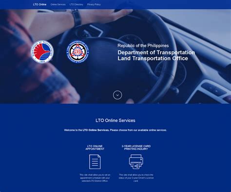 www.lto.net.ph verification